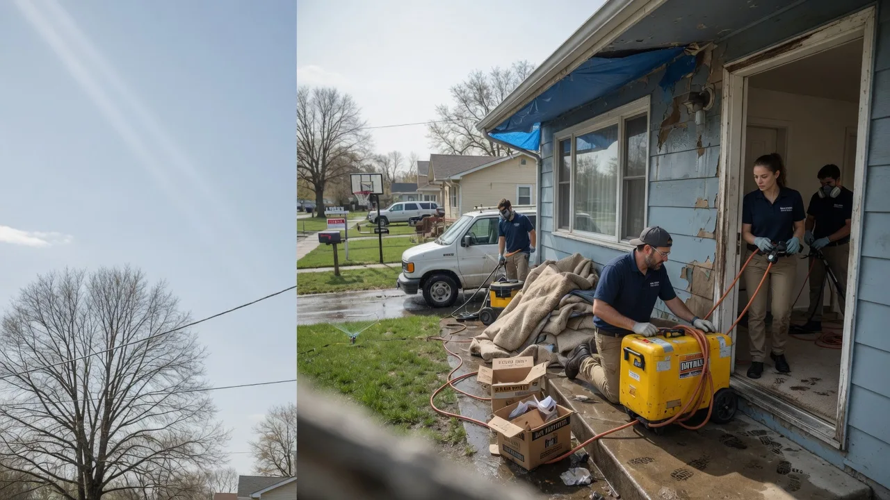 Basement Flood Cleanup in Wellsville, MO near me